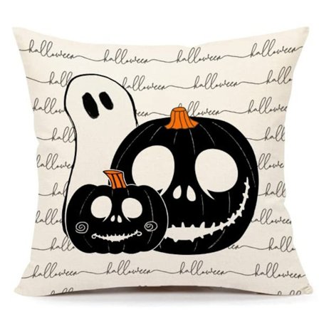 45 cm Halloween-tyynyliina Pellava case 03 03