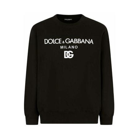 Dolce & Gabbana Sweatshirts svart, Herr, Herr, Storlek: L