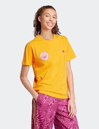 adidas Sportswear Farm Gfx Tee - Orange - S