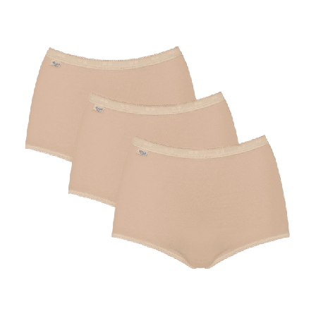 Sloggi Trosa Basic Maxi 3 pack Underkläder Dam Beige 38