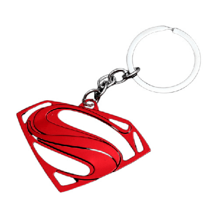 Rød Superman Nøkkelring Nøkkelring S Nøkkelring