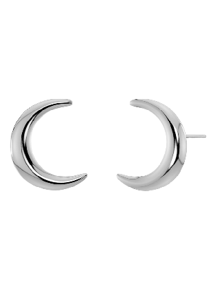 Edblad New Moon Studs L Smycken & klockor Dam Grå ONESIZE