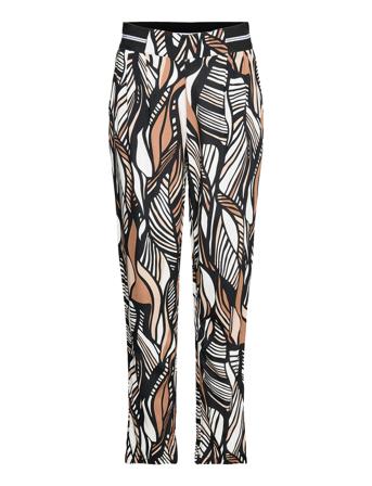 Pants Classic 1/1 Length Bukser Med Lige Ben Multi/mønstret Betty Barclay