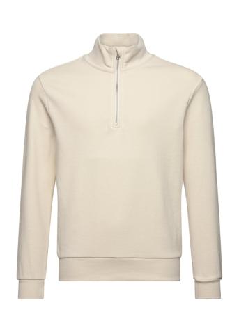 Nlmnaldemar Ls Half Zip Sweat LMTD Beige