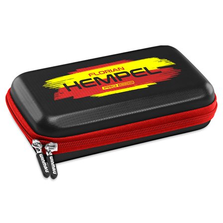 Winmau Dart Case Florian Hempel Pro Tour Edition 16.5x12x5cm Travel Case for Darts Players Accessories Storage Bag