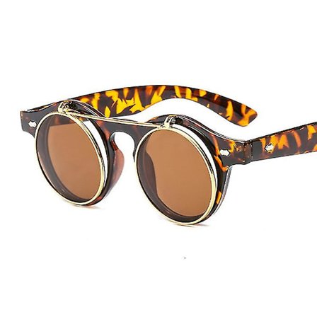 Mærke Runde Solbriller Mænd Kvinder Unisex Retro Vintage Design Små Solbriller Til Mænd Kørsel Solbriller Dame Nuancer