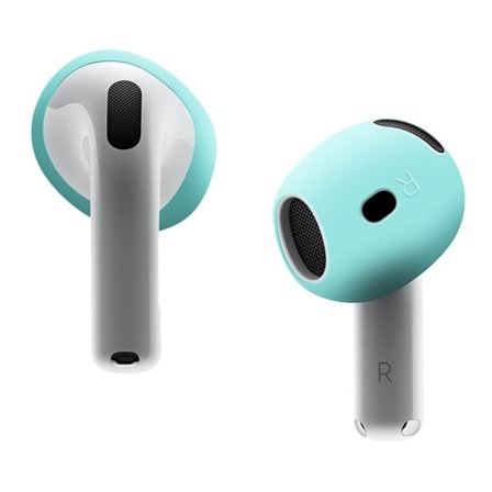 För AirPods 4 hörsnäckor Anti-slip silikonhölje Hörselkåpor Öronsnäckor - Mint