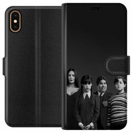 Apple Iphone X Plånboksfodral Wednesday Addams