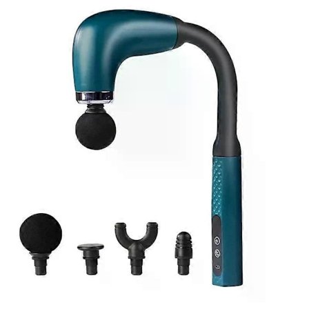 Varm Smart Fasciapistol Elektrisk Massasjehammer Elektrisk Fasciapistol Hjem Håndholdt Hammer Rygg Artefakt Julegave