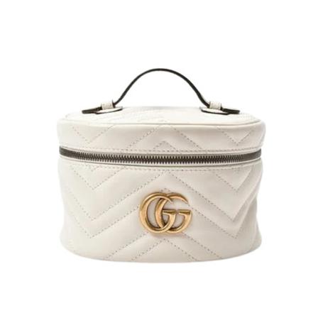 Gucci Vintage, Pre-owned Toilet Bags Wit, Dames, Maat:ONE Size