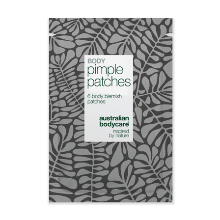 Australian Bodycare Hydrocolloid Body Pimple Patches, 6 stk.
