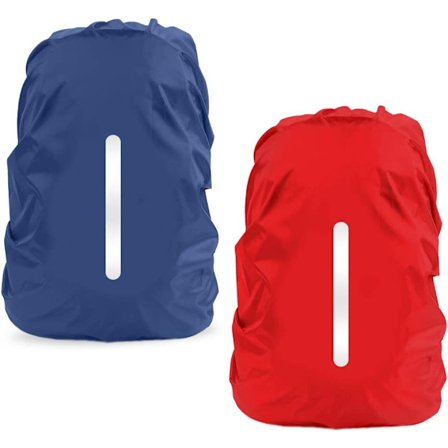 Ryggsekkregnbeskyttelse Vanntett regntrekk med justerbar spenne