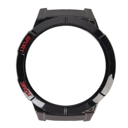 Stöttåligt skyddande ram klocka hårt stötfångarfodral ersättningstillbehör passform för GS Smart Watch svart och röd