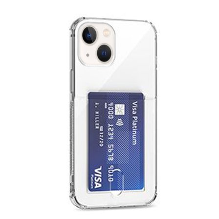 Stilrent Skal med Kortfack - iPhone 13 Mini