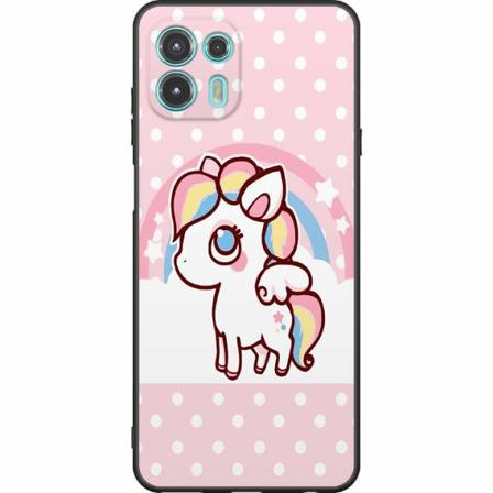 Motorola Edge 20 Lite Svart Skal Unicorn