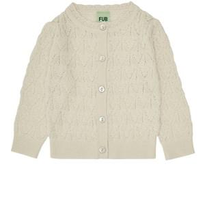 Kids - FUB Ecru Baby Cardigan 62 cm - Jumpers and knitwear - 62 cm - Cream - Mädchen