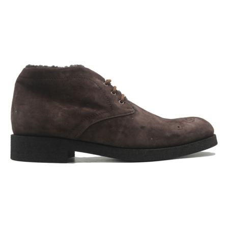 Trussardi, Lace-up Boots Bruin, Heren, Maat:42 EU