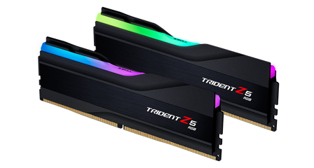 G.SKILL Trident Z5 RGB 32GB DDR5-6400MHz (2x16GB) CL32-39-39-102 1.40V, Intel XMP