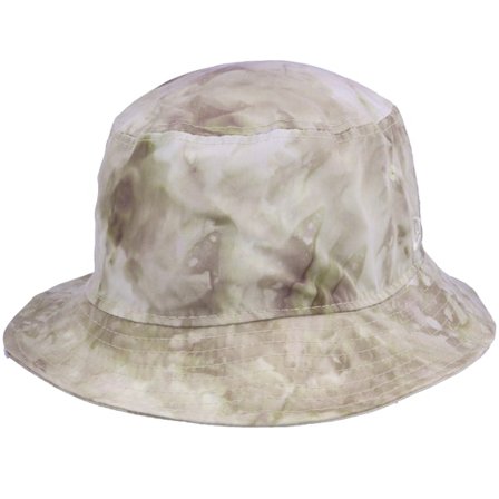 New Era - Beige bucket Cappello - Nylon Wash Dye Stone Bucket @ Hatstore