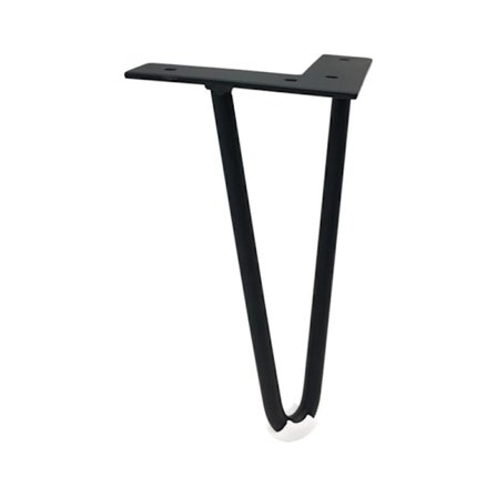 4 st Serie/Set Metall Hårnål Bord Skrivbordsben med Skydd DIY Möbel Hårdvara för Soffa Skåp Stolar 4 Tum