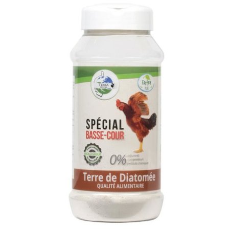 TERRA NOSTRA Diatomaceous Earth Special Farmyard - Livsmedelskvalitet - Pulver 300 g