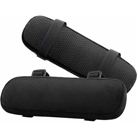 2 kpl ergonomista toimistotyynyä pehmeästä kyynärpäätyynystä, valmistettu korkeatiheyksisestä muistivaahdosta, universaali säädettävä tyyny tuolin 