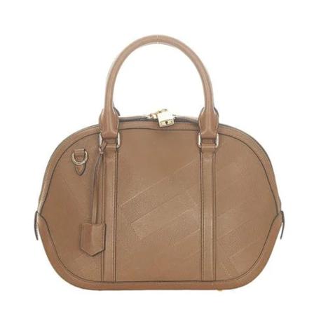 Burberry Vintage, Pre-owned Leatherburberry-bags Bruin, Dames, Maat:ONE Size