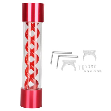 255mm säiliö vesijäähdytys 4 reikää lämmönkestävä G1/4 kierre akryylisäiliö PC:lle