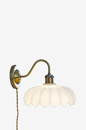 Aneta Lighting - Væglampe Sofia - Messing - Væglamper - Fra Homeroom