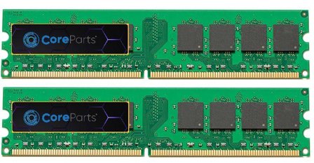 CoreParts DDR2 - 8 GB: 2 x 4 GB - DIMM 240-pin - 800 MHz / PC2-6400 - registrert - ECC