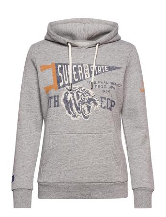 T&F Classic Hood Grey Superdry
