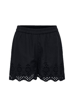 Only KOGLOU Shorts Dam Svart 140
