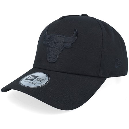 New Era - NBA Black adjustable Czapka Z Daszkiem - Chicago Bulls NBA Essential Black A-frame Adjustable @ Hatstore