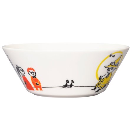 Arabia Mumi skål, 15 cm, ABC, Mumrikken - Multi | KitchenOne