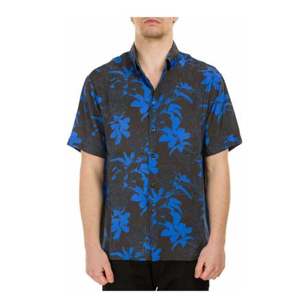Laneus, Shirt Blauw, Heren, Maat:M