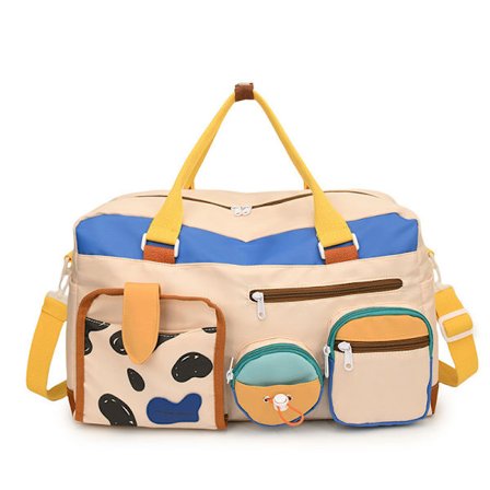 Sports Gym Taske Med Stor Kapacitet Våd Og Tør Separation Yoga Fitness Taske (Blå)