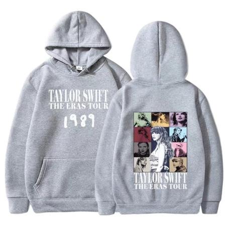 Tylor Ers r 0 Ccert r Crewc Taylor Swift 1989 Luvtröja herr och dam light grey L