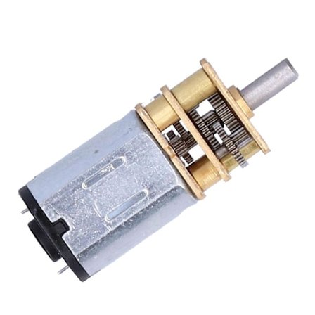 Gearmotor Elektrisk Mini Metal Gearkasse Hastighedsreduktion 60RPM DC 6V til Robot Legetøj