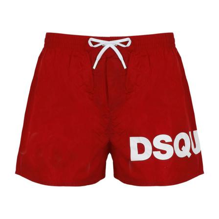 Dsquared2, Swimshorts Czerwony, Mężczyzna, Rozmiar: S