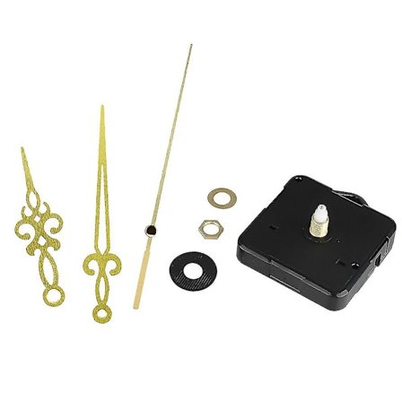 DIY Stille Vegg Quartz Klokke Urverk Mekanisme Erstatningsverktøy Deler Sett Q