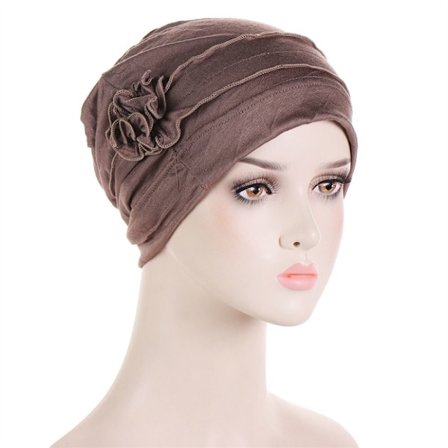 Turban Luer Dame Hijab CAMEL