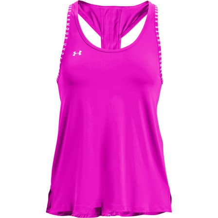 Under Armour Women's Knockout Tank Women Short sleeved fitness sweater Pink XS
