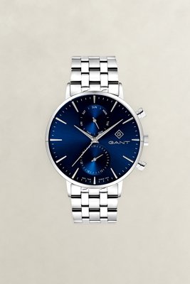 GANT - Park Hill day-date II 43,5mm herreklokke marine