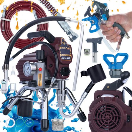 Maalauslaite Zenthril Surge Eco 1800W – 20MPa | 2L/Min | EasyPerformance | Max 0,019" Suutin