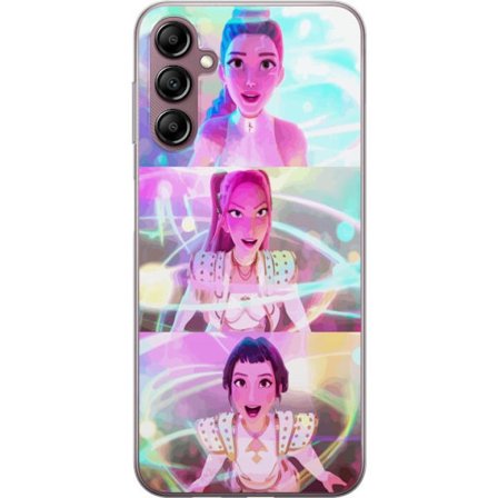 Yhteensopiva Puhelinkuori Samsung Galaxy A14 5G KPop Demon Hunters rajoitettu figuuri keräilysarja