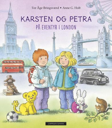 Karsten og Petra på eventyr i London - Bok av Tor Åge Bringsværd - Hardback