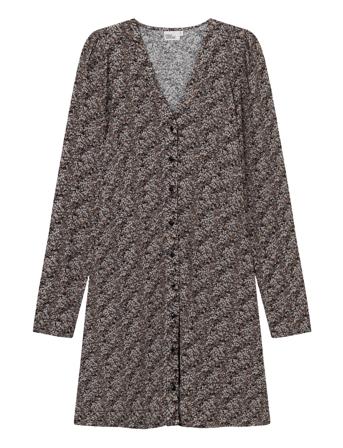 Ellen Ls Short Dress Once Untold Black