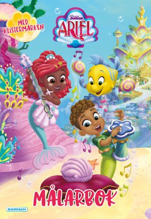 KÄRNAN MÅLARBOK PRINCESS ARIEL Skapa & pyssla Unisex ONESIZE