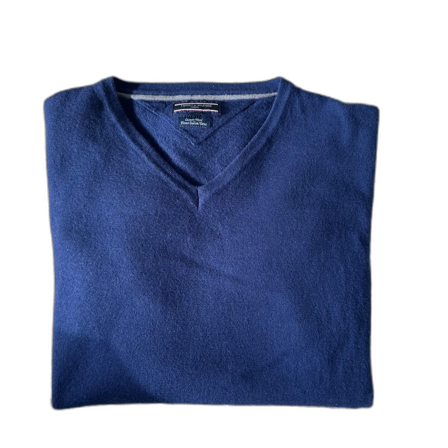 Blå v-ringad tröja från Tommy Hilfiger