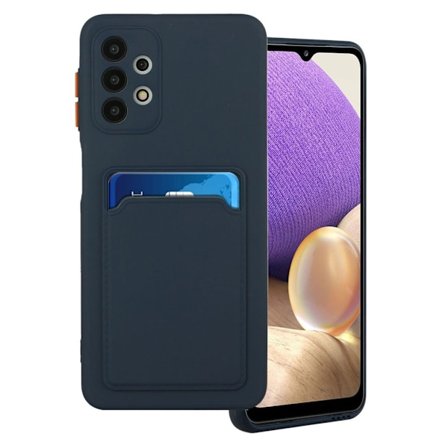 Card Holder Cover til Samsung Galaxy A52 5g - Mørkeblå
